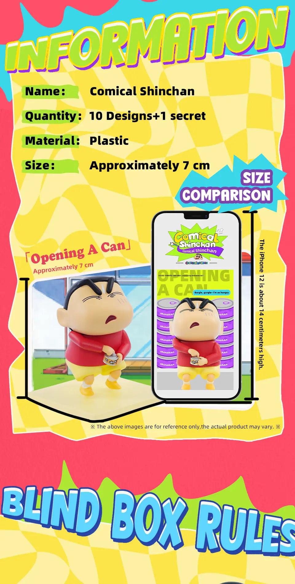 COMICAL SHINCHAN - Mô hình Blind Box Crayon Shin-chan - 52TOYS