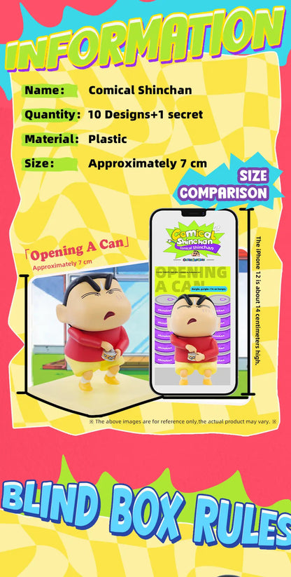 COMICAL SHINCHAN - Mô hình Blind Box Crayon Shin-chan - 52TOYS