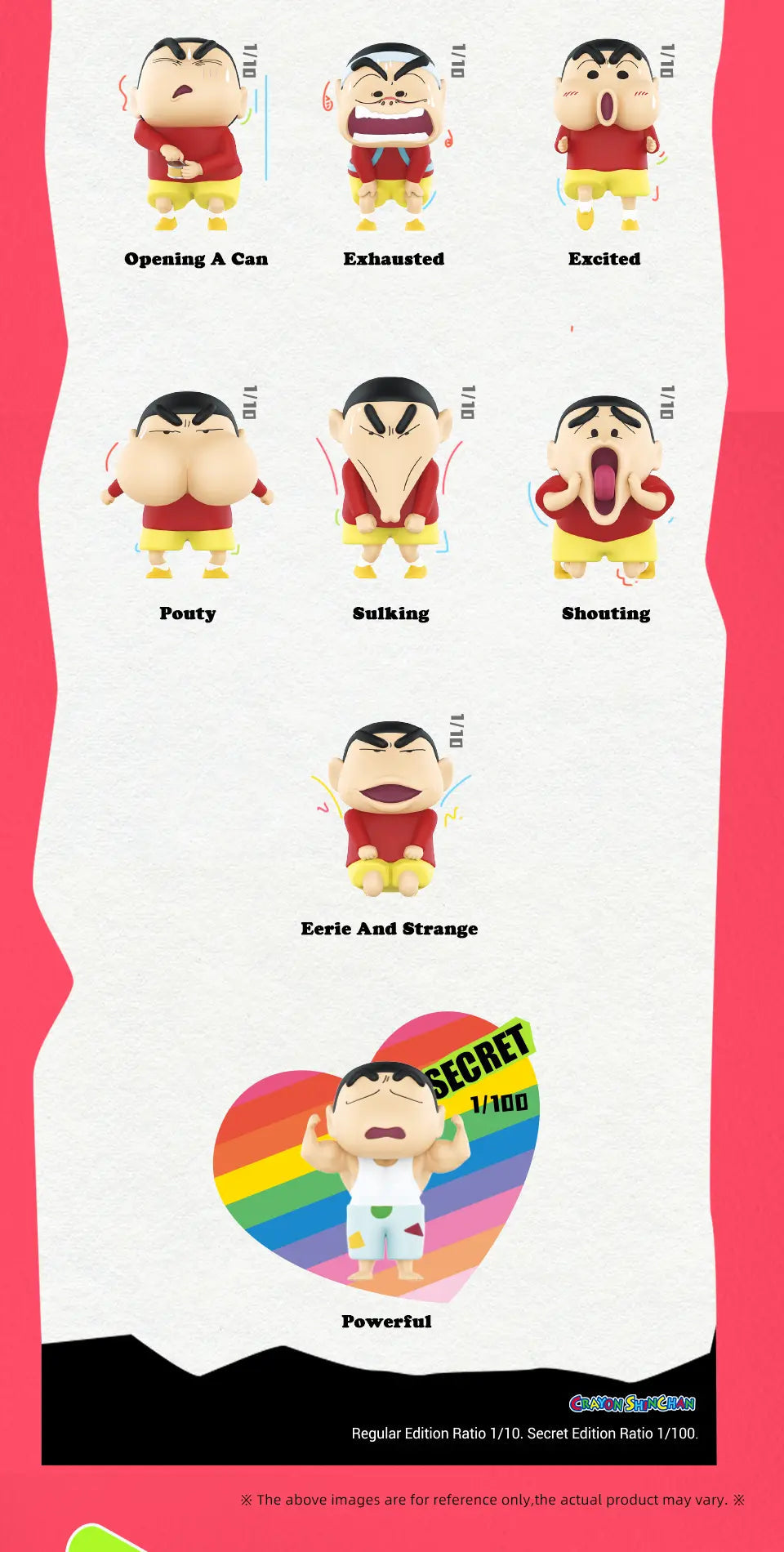 COMICAL SHINCHAN - Mô hình Blind Box Crayon Shin-chan - 52TOYS