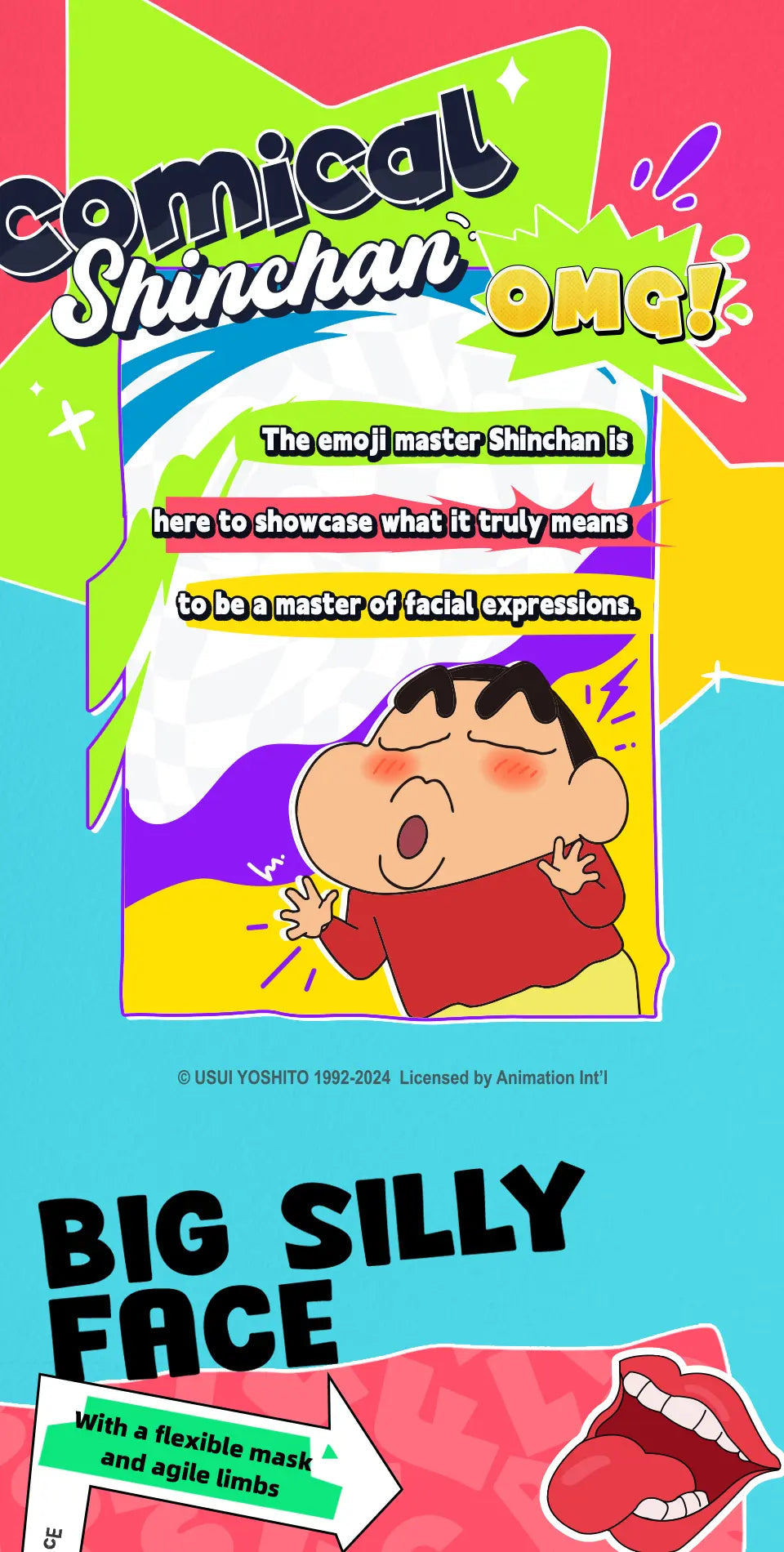 COMICAL SHINCHAN - Mô hình Blind Box Crayon Shin-chan - 52TOYS