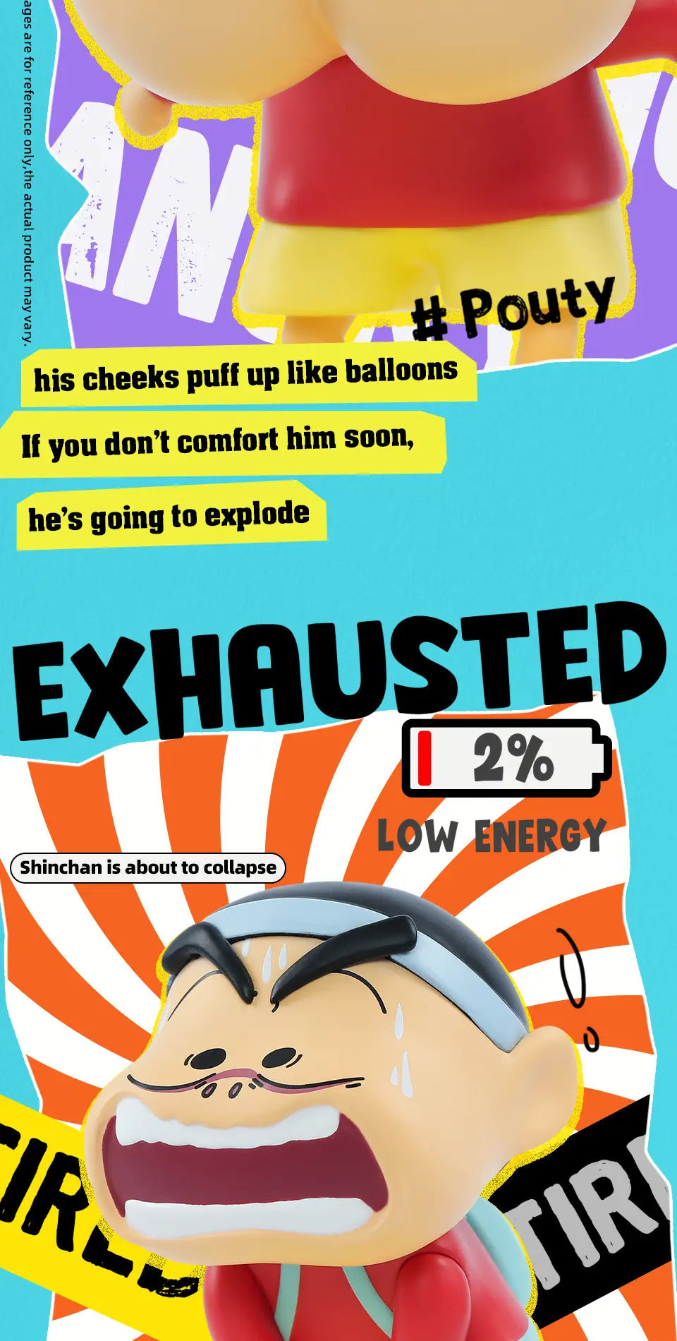 COMICAL SHINCHAN - Mô hình Blind Box Crayon Shin-chan - 52TOYS