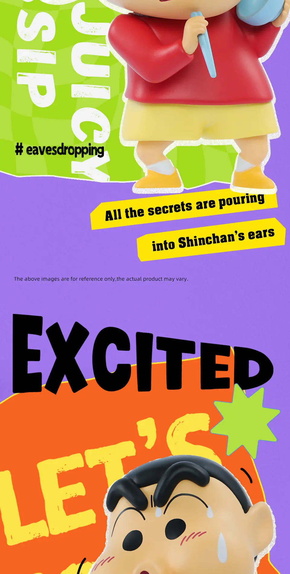 COMICAL SHINCHAN - Mô hình Blind Box Crayon Shin-chan - 52TOYS