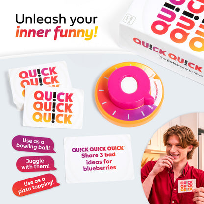 Quick! Quick! Quick! Trò Chơi Thẻ Bài Tiệc Tùng Hài Hước - Relatable Relatable - ảnh 1 - Board Game