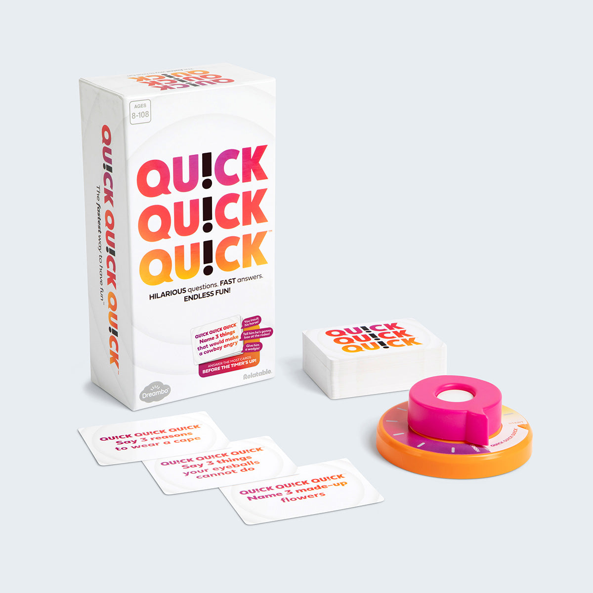 Quick! Quick! Quick! Trò Chơi Thẻ Bài Tiệc Tùng Hài Hước - Relatable - Hình ảnh sản phẩm