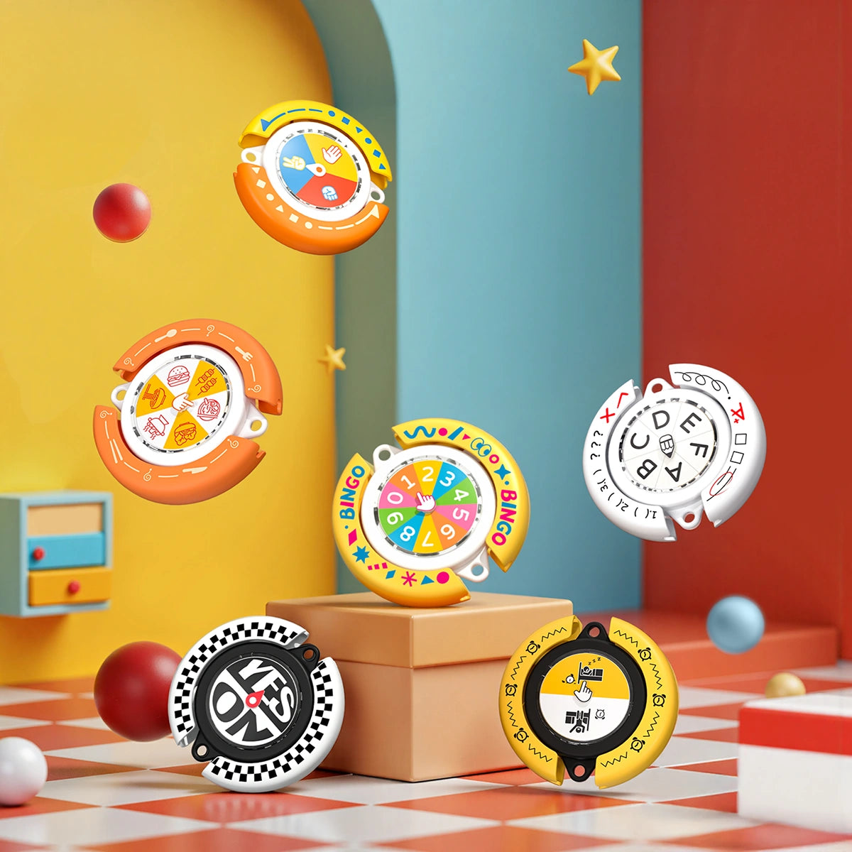 QUESERA - FORTUNE WHEEL - Mô hình Blind Box Hộp mù - 52TOYS