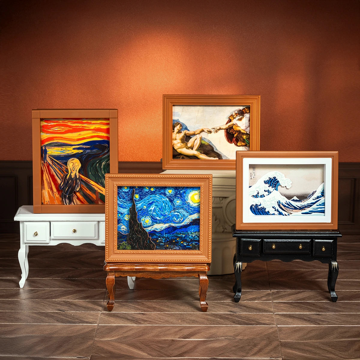 QUESERA - LIVING PAINTINGS - Mô hình Blind Box Nghệ thuật - 52TOYS