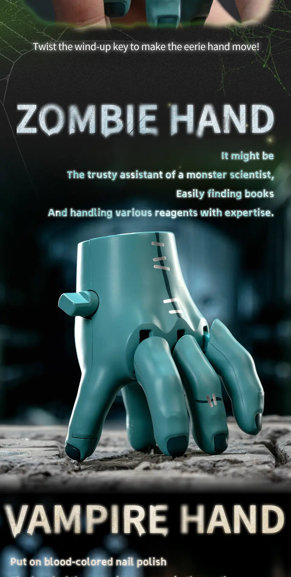 QUESERA - STRANGER HANDS - Mô hình Blind Box Art Toy - 52TOYS