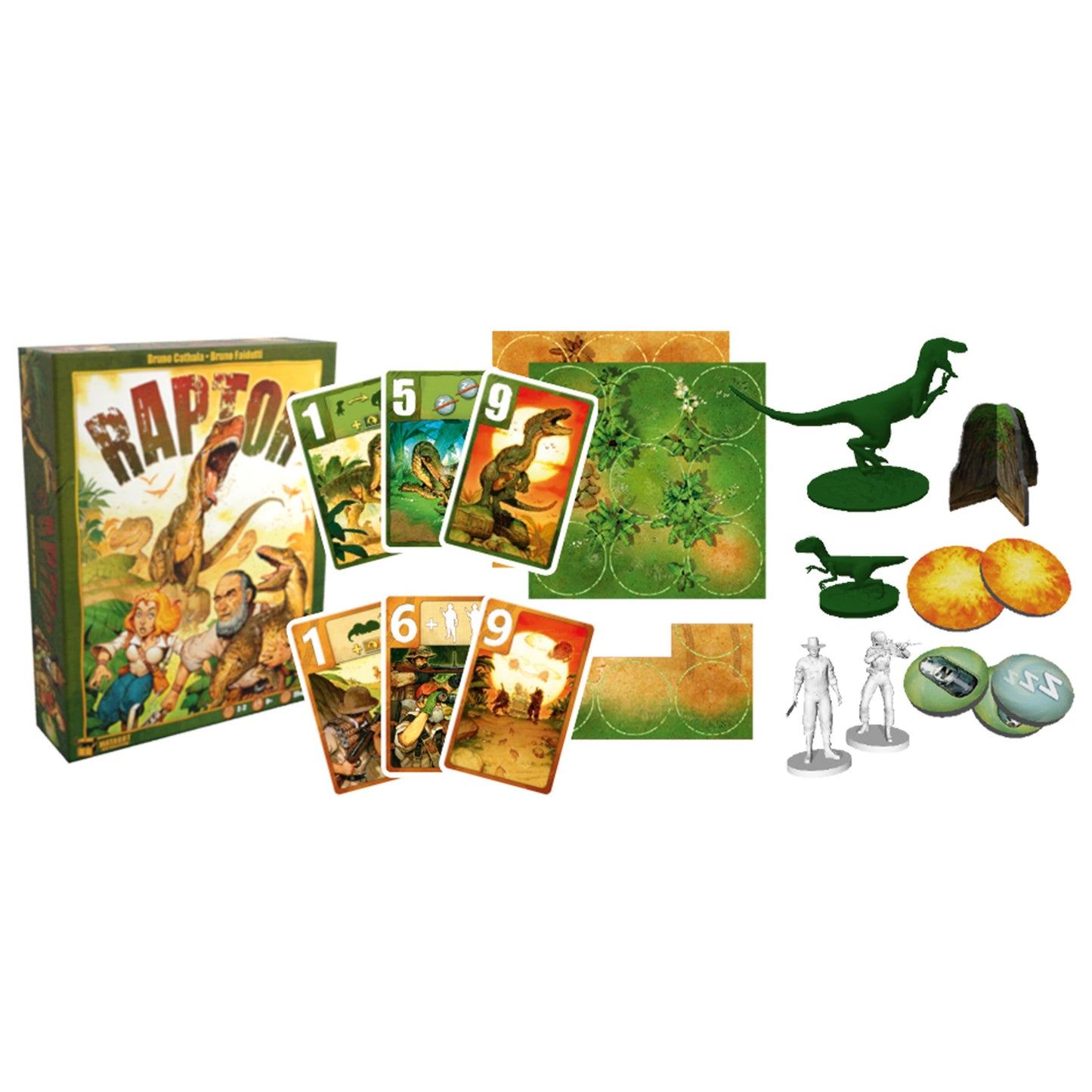 Raptor Board Game - Trò Chơi Chiến Thuật 2 Người - Matagot
