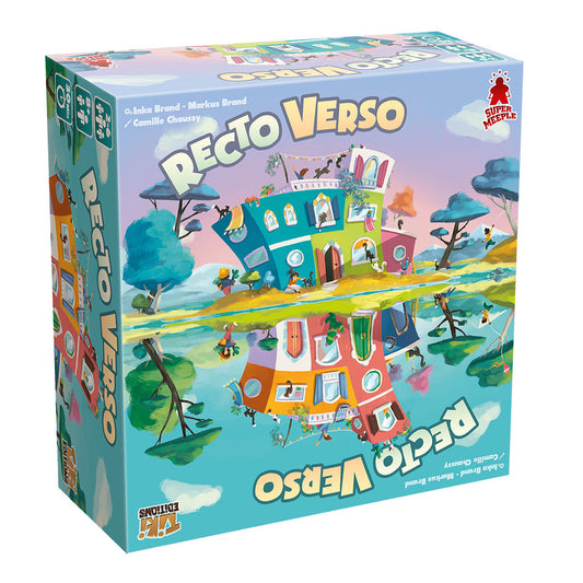 Recto Verso Board Game - Trò Chơi Xây Dựng Phối Hợp - Super Meeple