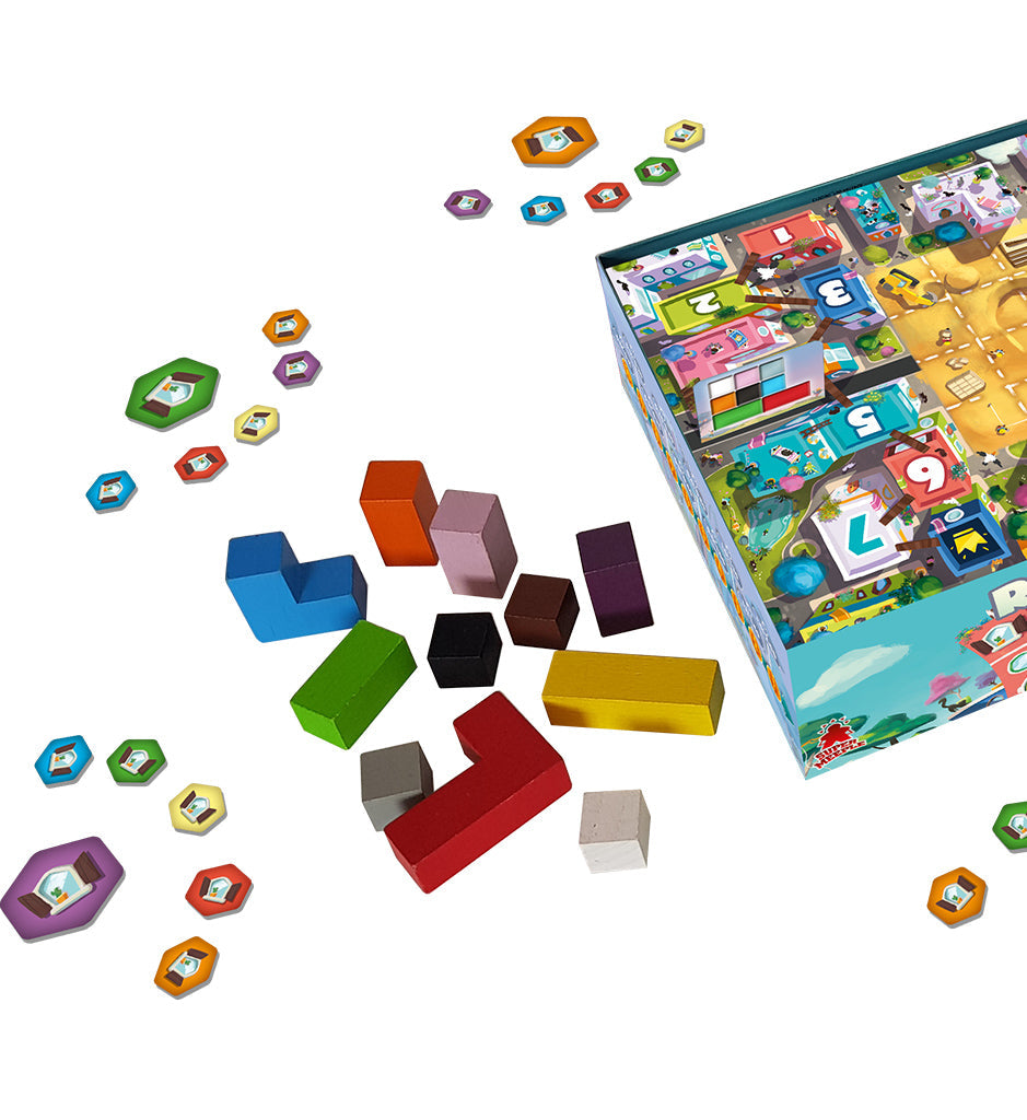 Recto Verso Board Game - Trò Chơi Xây Dựng Phối Hợp - Super Meeple