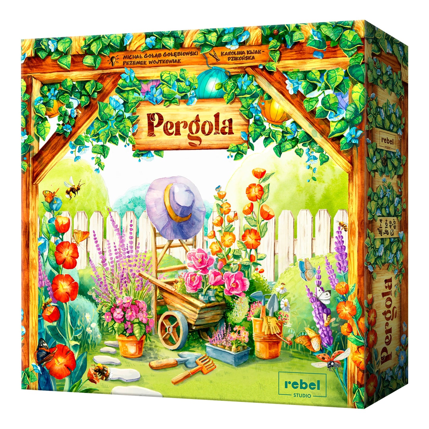 Pergola Board Game - Board Game Chiến Thuật Làm Vườn - Asmodee