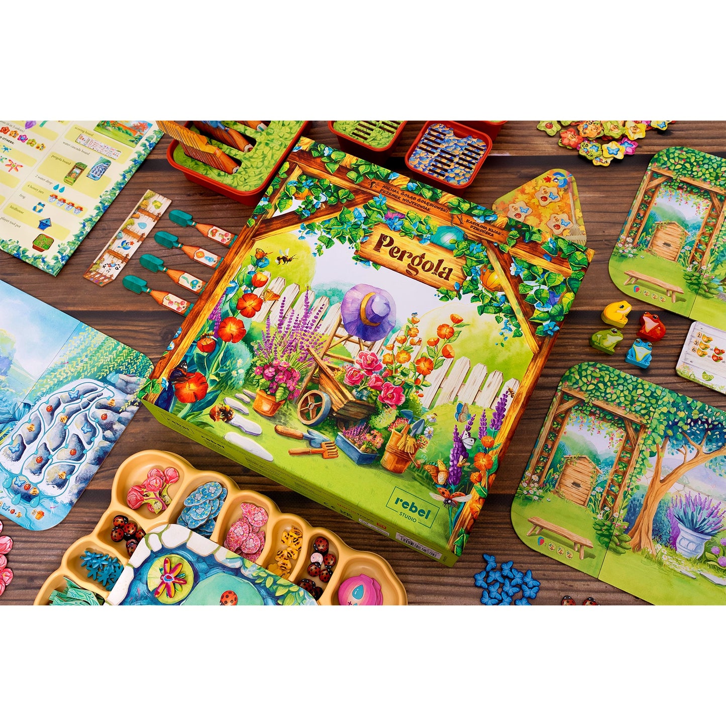 Pergola Board Game - Board Game Chiến Thuật Làm Vườn - Asmodee