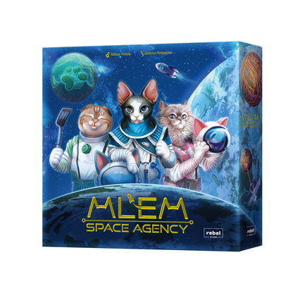 MLEM: Space Agency Board Game - Trò Chơi Mèo Du Hành Vũ Trụ - Rebel