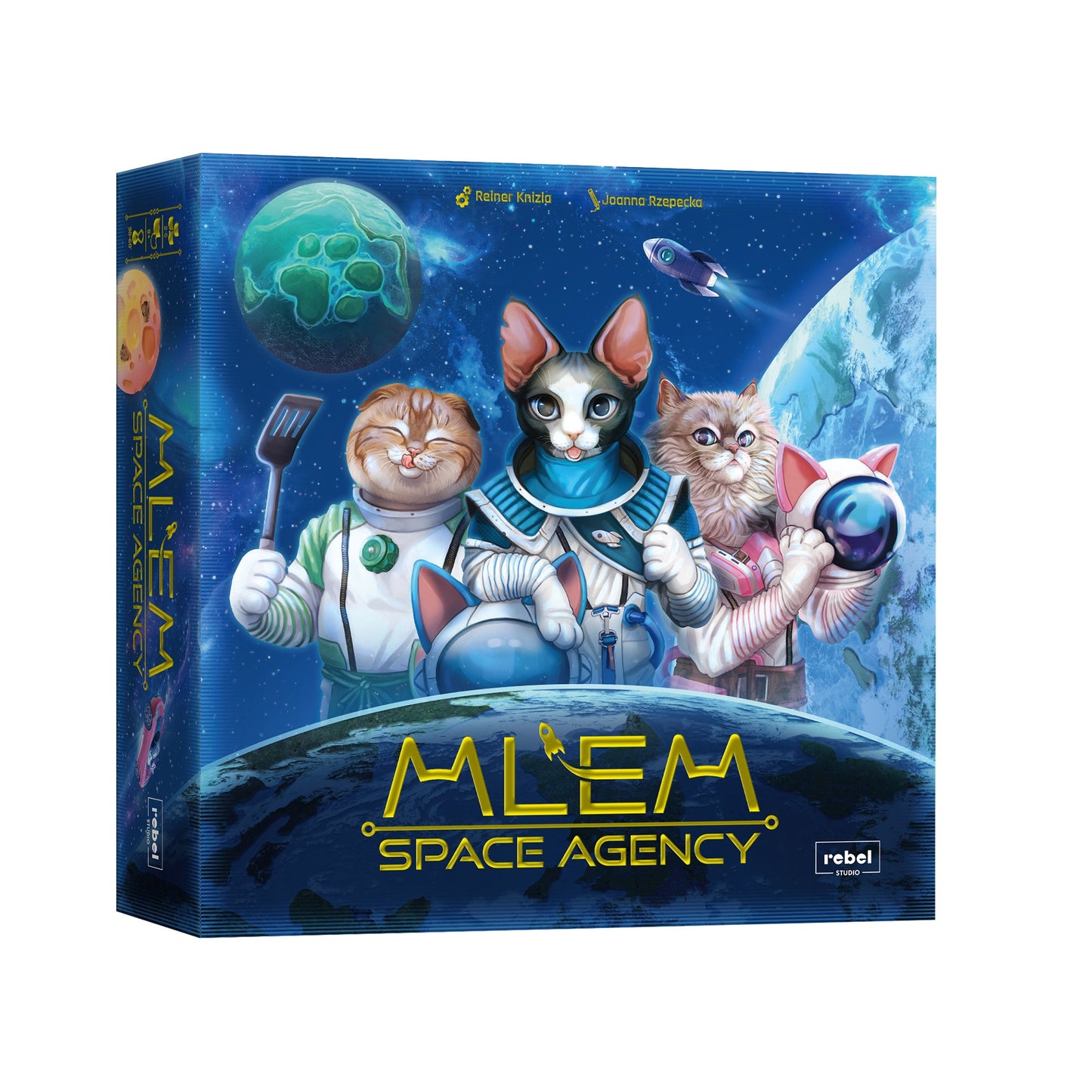 MLEM: Space Agency Board Game - Trò Chơi Mèo Du Hành Vũ Trụ - Rebel