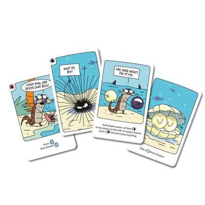 Otters Card Game - Trò Chơi Thẻ Bài Rái Cá Chiến Thuật - Asmodee
