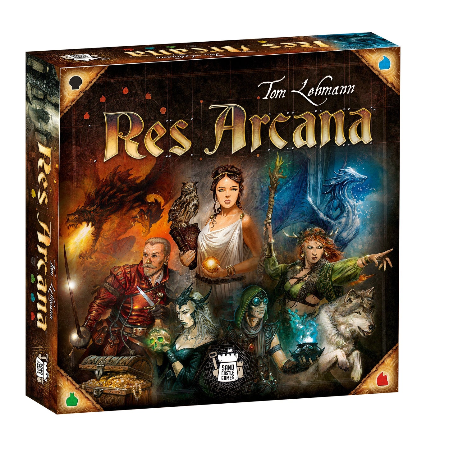 Res Arcana - Board Game Chiến Thuật Thẻ Bài - Sand Castle