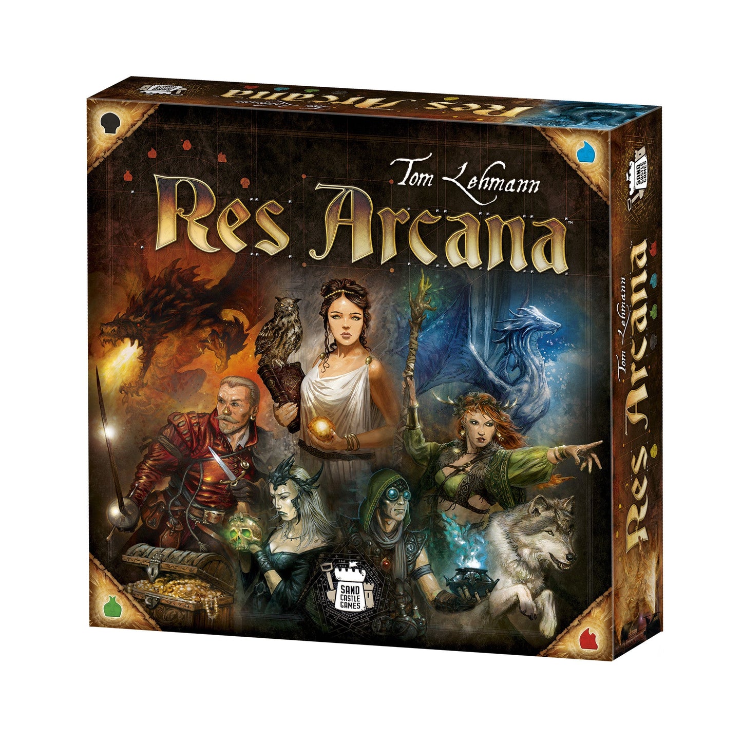 Res Arcana - Board Game Chiến Thuật Thẻ Bài - Sand Castle