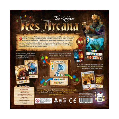 Res Arcana - Board Game Chiến Thuật Thẻ Bài - Sand Castle
