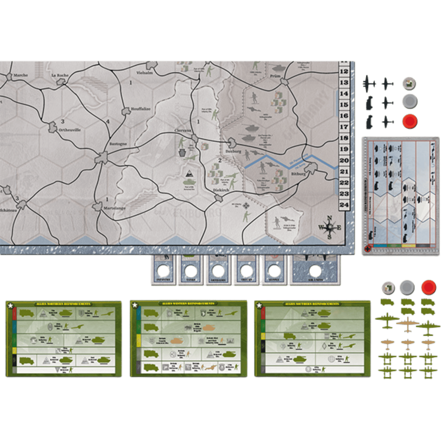 Axis & Allies: Battle of the Bulge | Board Game Chiến Thuật Wargame | Renegade Game Studios - Góc nhìn khác 3
