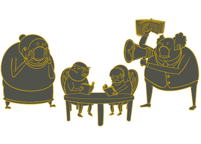 Really Loud Librarians - Board Game Tiệc Tùng Đấu Chữ - Exploding Kittens