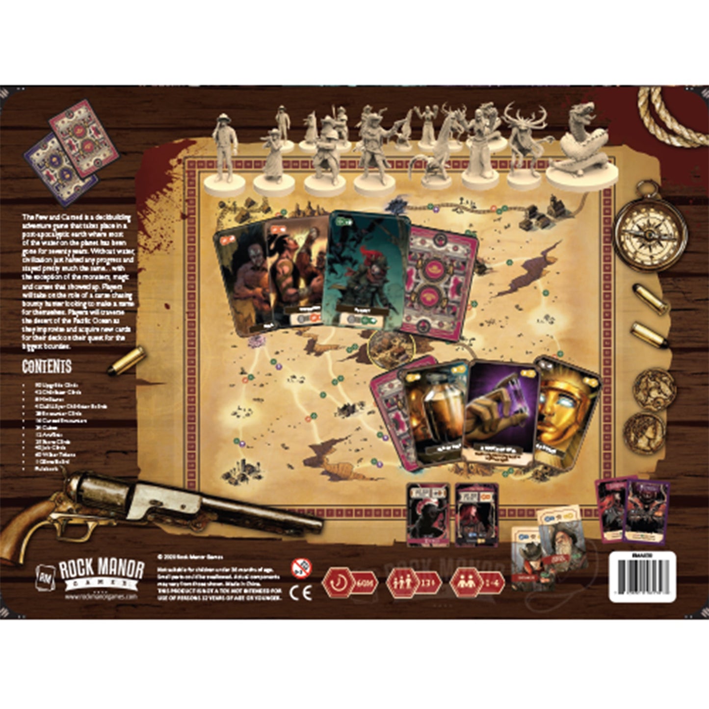 The Few and Cursed Board Game - Board Game Chiến Thuật Phiêu Lưu - Tabletop Tycoon