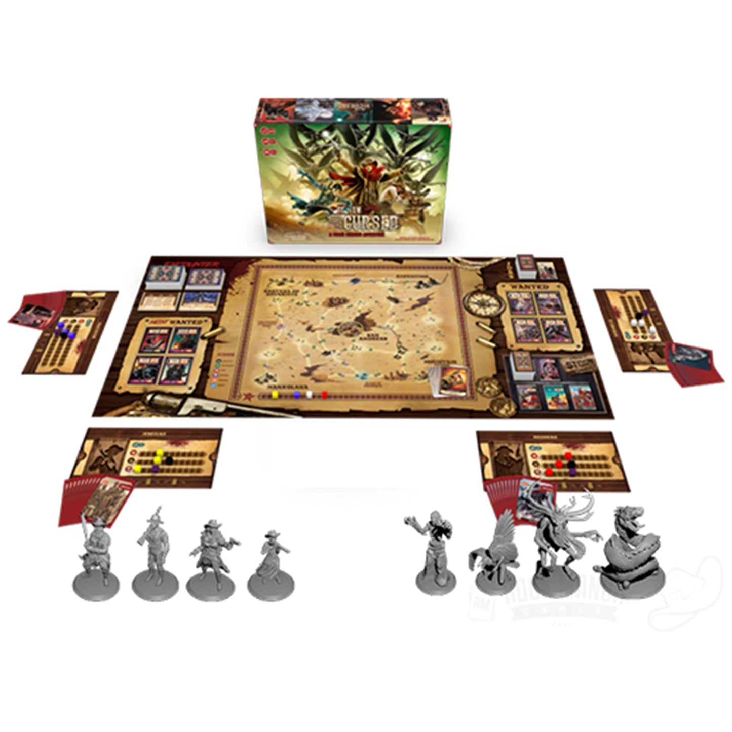The Few and Cursed Board Game - Board Game Chiến Thuật Phiêu Lưu - Tabletop Tycoon