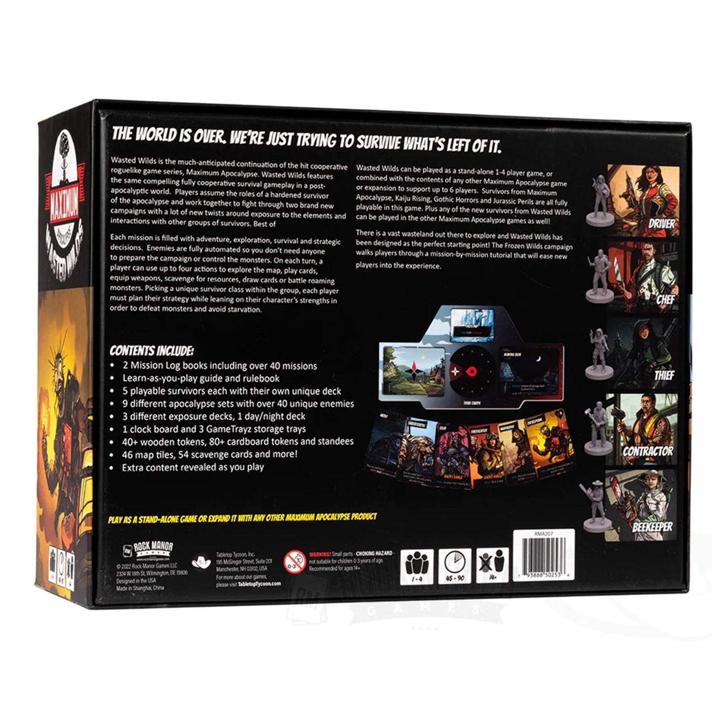 Maximum Apocalypse Wasted Wilds Board Game - Board Game Sinh Tồn Hậu Tận Thế - Tabletop Tycoon - Hình ảnh chi tiết 2