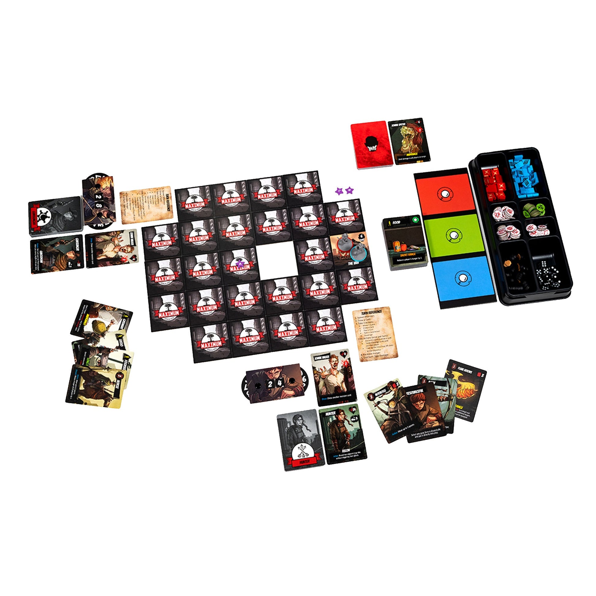 Maximum Apocalypse 2nd Edition Board Game Sinh Tồn Roguelike Tabletop Tycoon - Góc nhìn khác 3