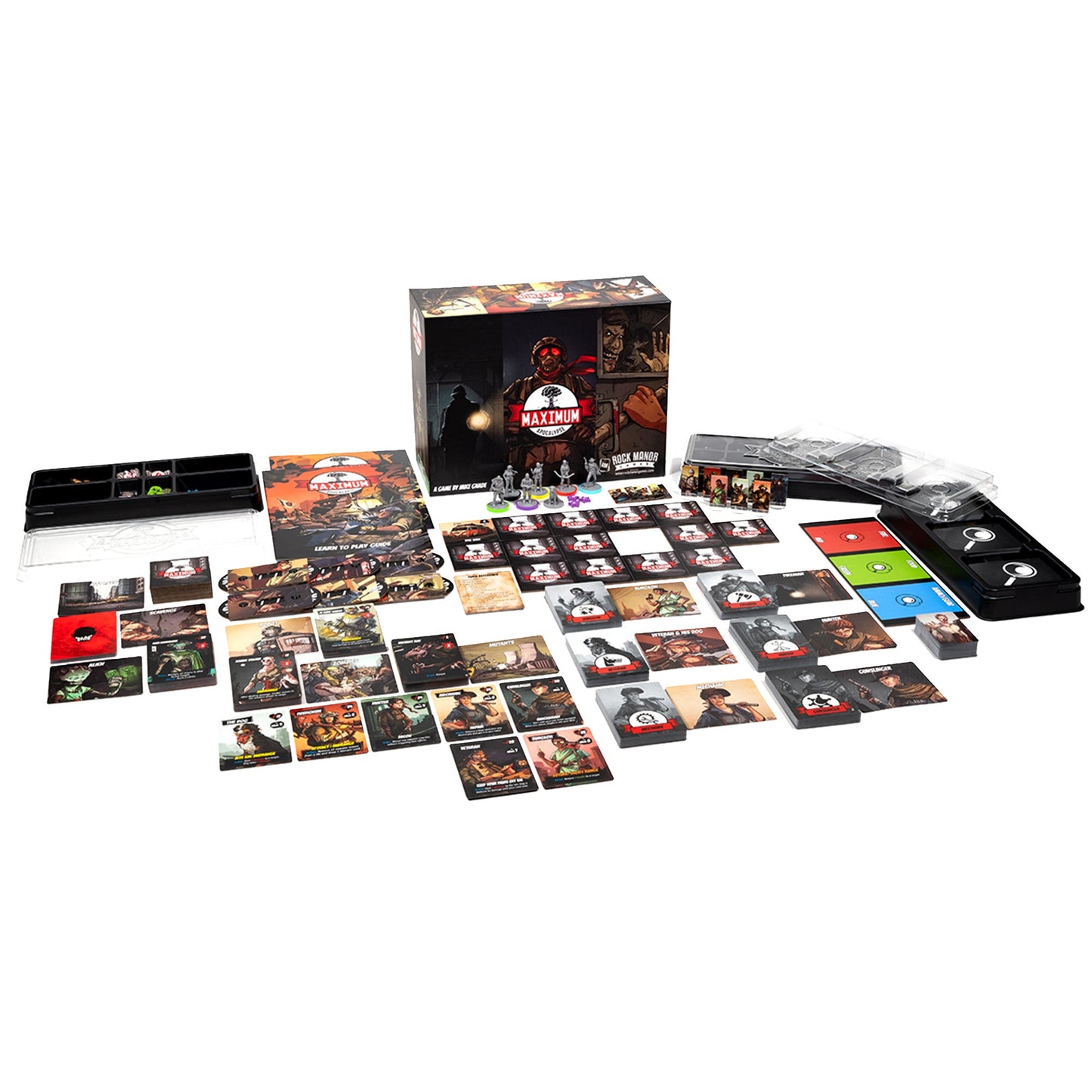 Maximum Apocalypse 2nd Edition Board Game Sinh Tồn Roguelike Tabletop Tycoon - Hình ảnh bổ sung 4