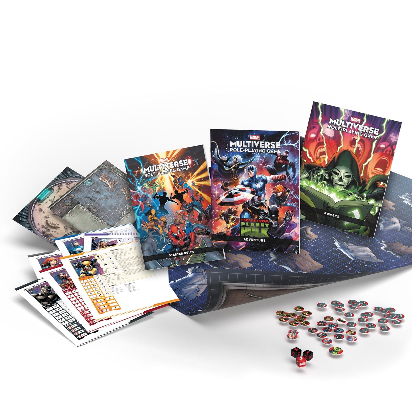 Marvel Multiverse RPG: Escape From Planet Hulk - Starter Kit | Bộ Khởi Đầu Board Game Nhập Vai | CMON - Góc nhìn khác 3
