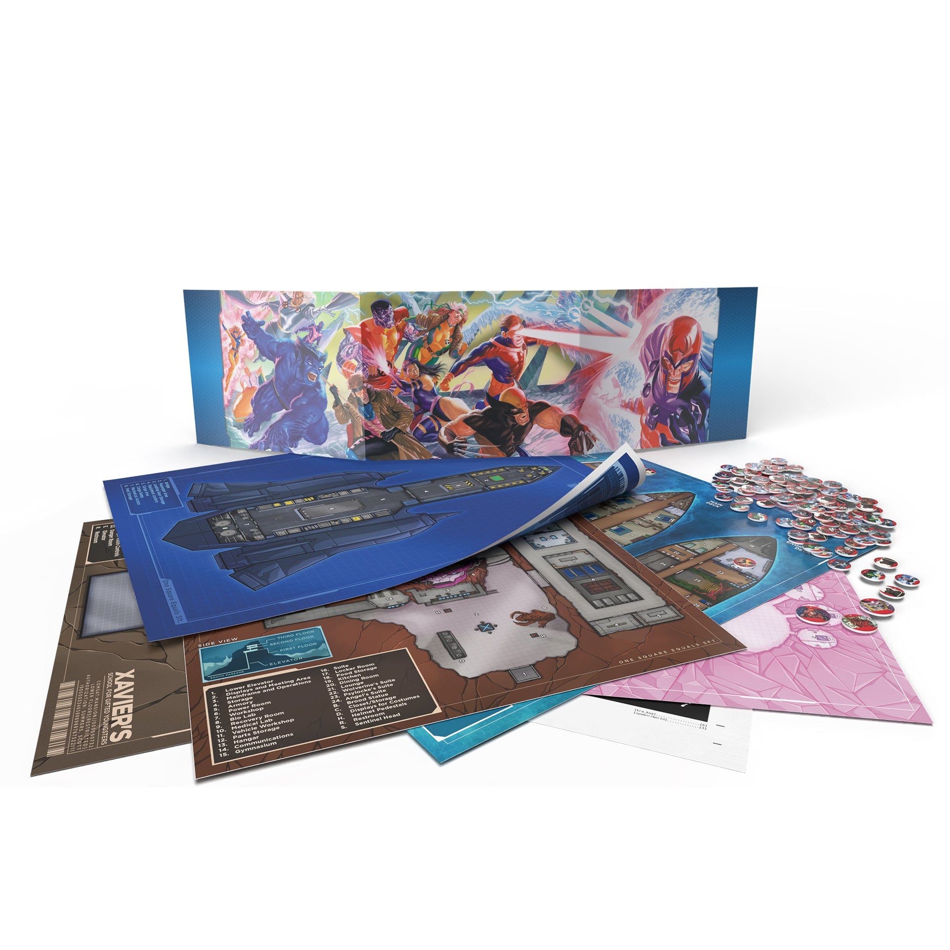Marvel Multiverse RPG Narrator Bundle: X-Men - Bộ Phụ Kiện Người Dẫn Truyện - CMON - Hình ảnh chi tiết 2