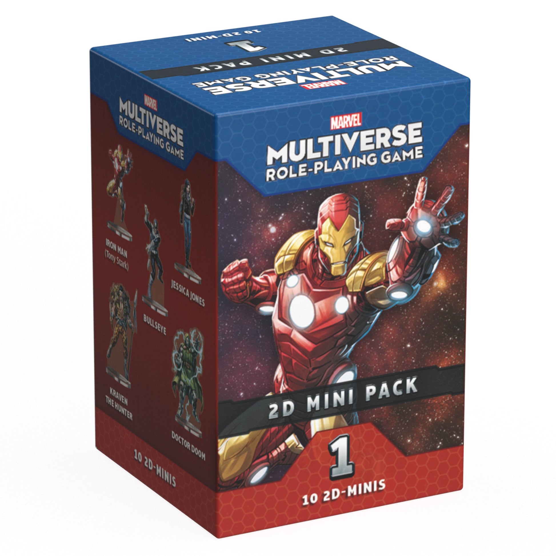 Marvel Multiverse RPG: 2D Mini Pack 1 - Bộ Mô Hình Acrylic Standee Nhập Vai - CMON - Hình ảnh sản phẩm