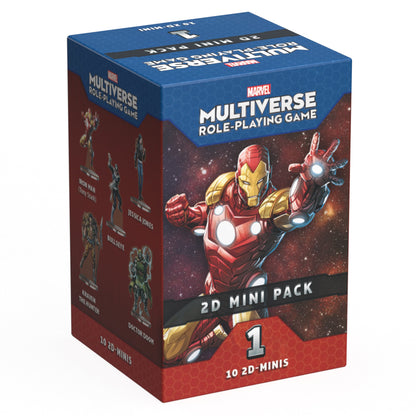 Marvel Multiverse RPG: 2D Mini Pack 1 - Bộ Mô Hình Acrylic Standee Nhập Vai - CMON - Hình ảnh sản phẩm
