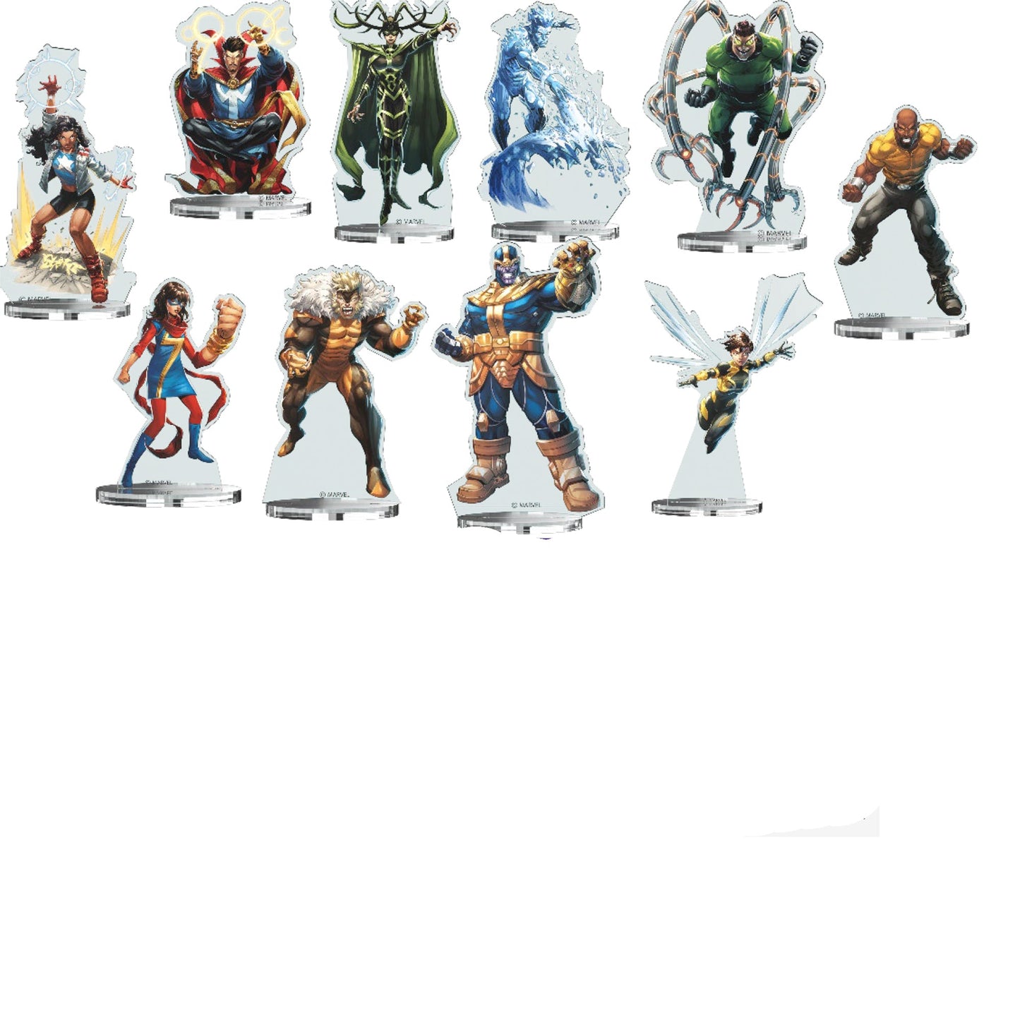 Marvel Multiverse RPG: 2D Mini Pack 2 - Mô Hình Acrylic Standees Nhân Vật - CMON - Hình ảnh chi tiết 2
