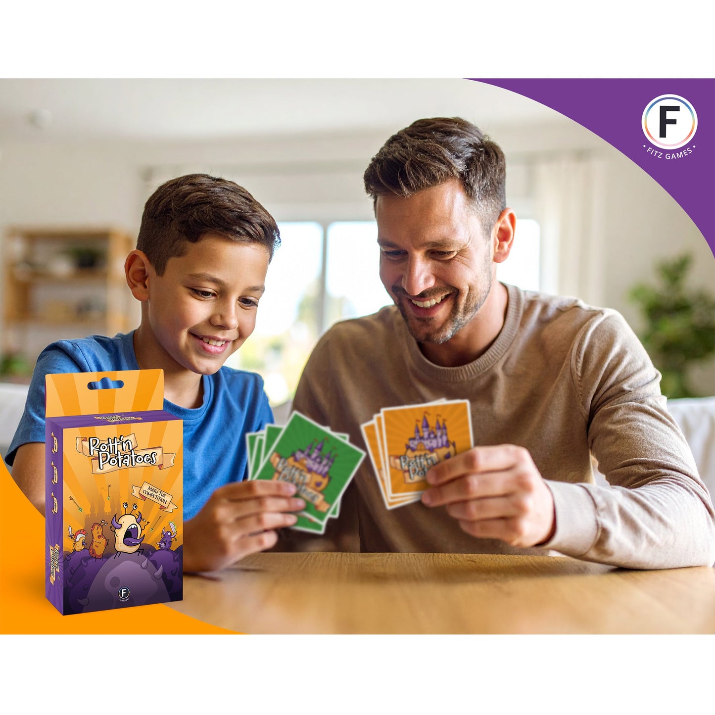 Rott'n Potatoes Card Game - Board Game Thẻ Bài Chiến Thuật - Fitz Games