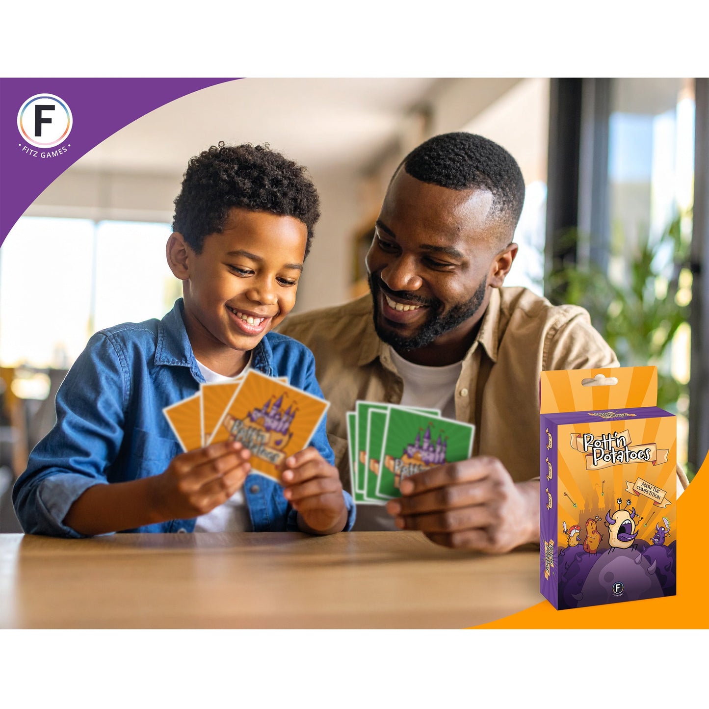 Rott'n Potatoes Card Game - Board Game Thẻ Bài Chiến Thuật - Fitz Games