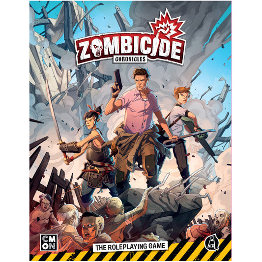 Zombicide Chronicles The Roleplaying Game Core Book - Sách Board Game Nhập Vai - CMON
