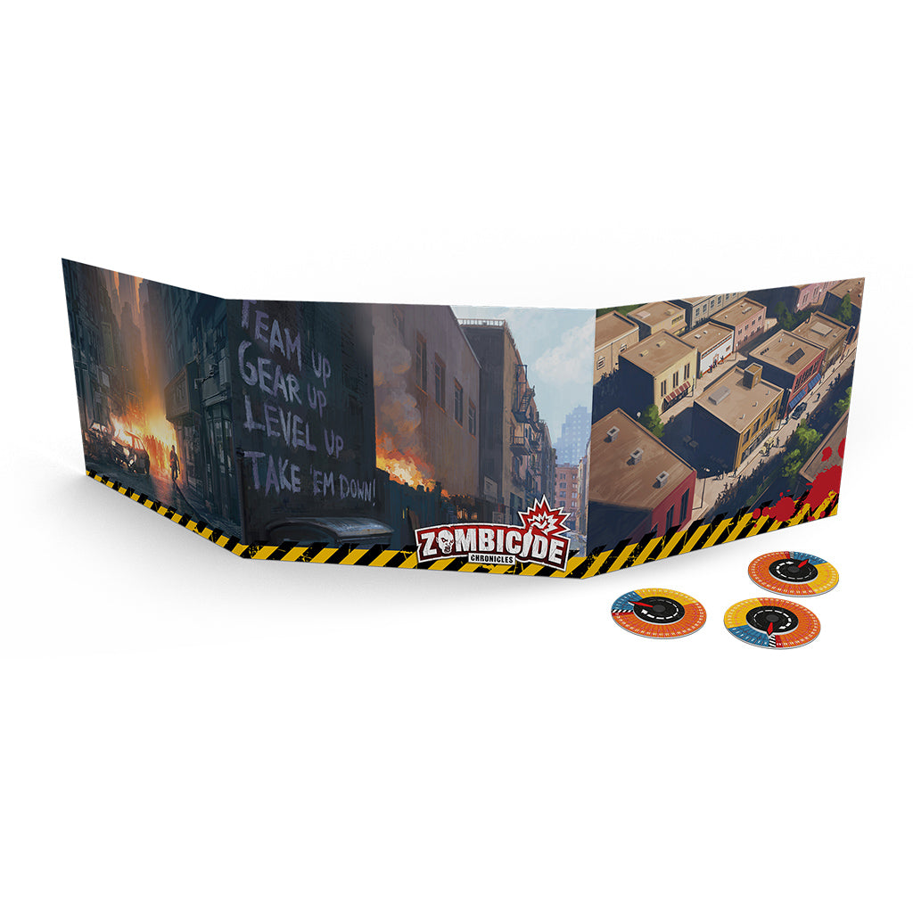 Zombicide Chronicles The Roleplaying Game GameMaster Starter Kit - Bộ Công Cụ Quản Trò Board Game Nhập Vai - CMON - Góc nhìn khác 3