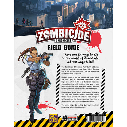 Zombicide Chronicles The Roleplaying Game FIELD GUIDE - Sách Hướng Dẫn Nhập Vai - CMON - Góc nhìn khác 3
