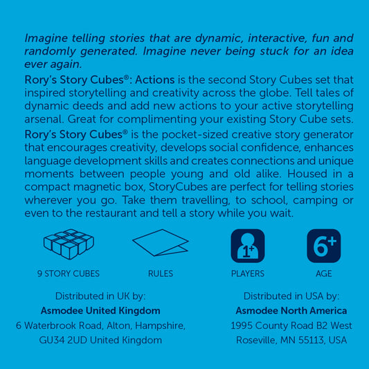 Rory's Story Cubes Actions - Bộ Xúc Xắc Kể Chuyện Sáng Tạo - Zygomatic