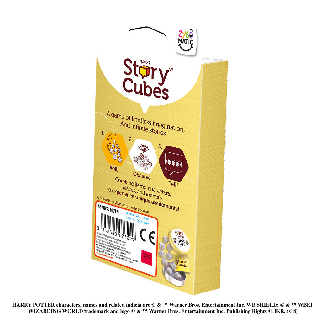 Rory's Story Cubes Harry Potter Core Set - Board Game Kể Chuyện Sáng Tạo - Zygomatic