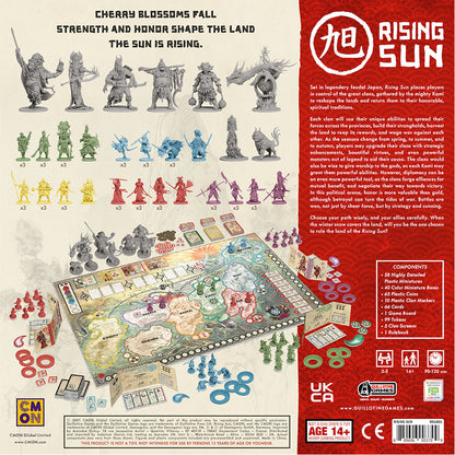 Rising Sun Board Game - Board Game Chiến Thuật Nhật Bản - CMON
