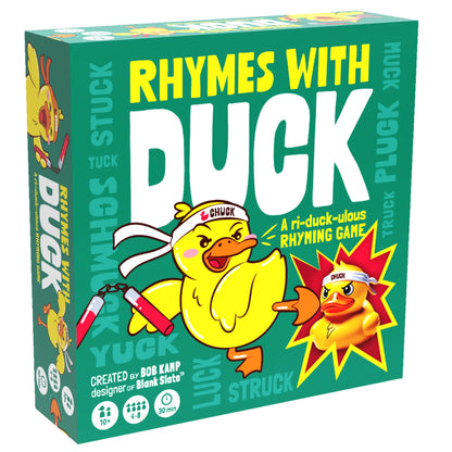 Rhymes with Duck Board Game - Board Game Tiệc Tùng Gieo Vần - Gray Matters Games