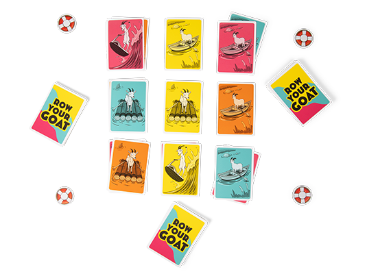 Row Your Goat - Trò chơi thẻ bài phản xạ & tốc độ - Exploding Kittens