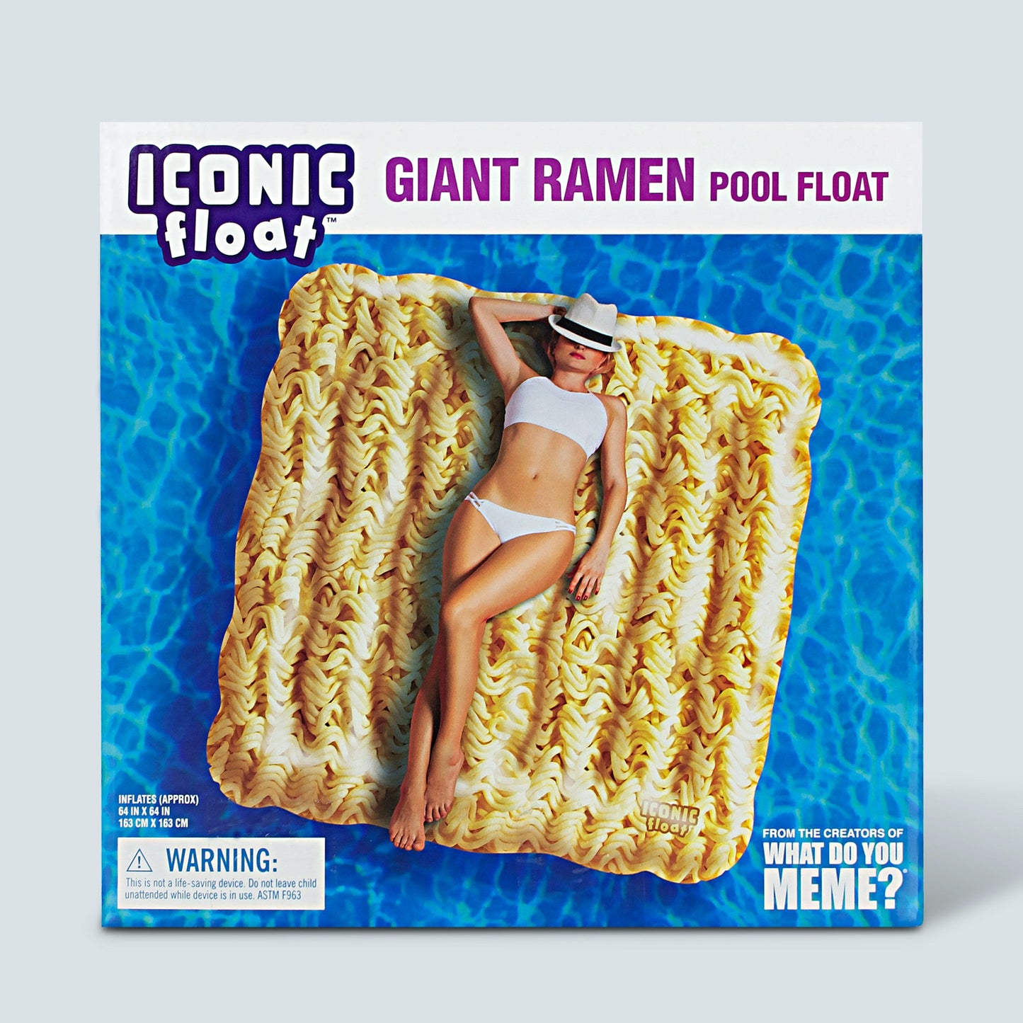 Iconic Float™ Giant Ramen Pool Float - Phao Bơi Mì Gói Khổng Lồ - Relatable - Hình ảnh chi tiết 2