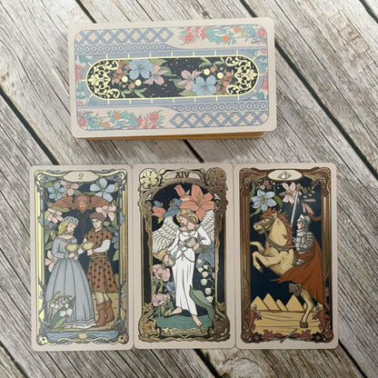Bộ Bài Retro Impression Tarot - Tiên Tri Từ Vẻ Đẹp Hoài Cổ