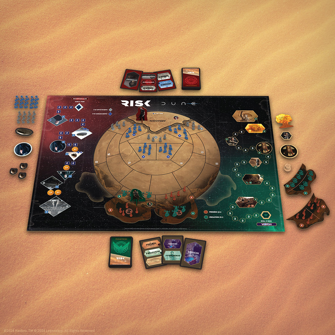 RISK®: Dune - Trò Chơi Board Game Chiến Thuật Đối Kháng - The Op Games