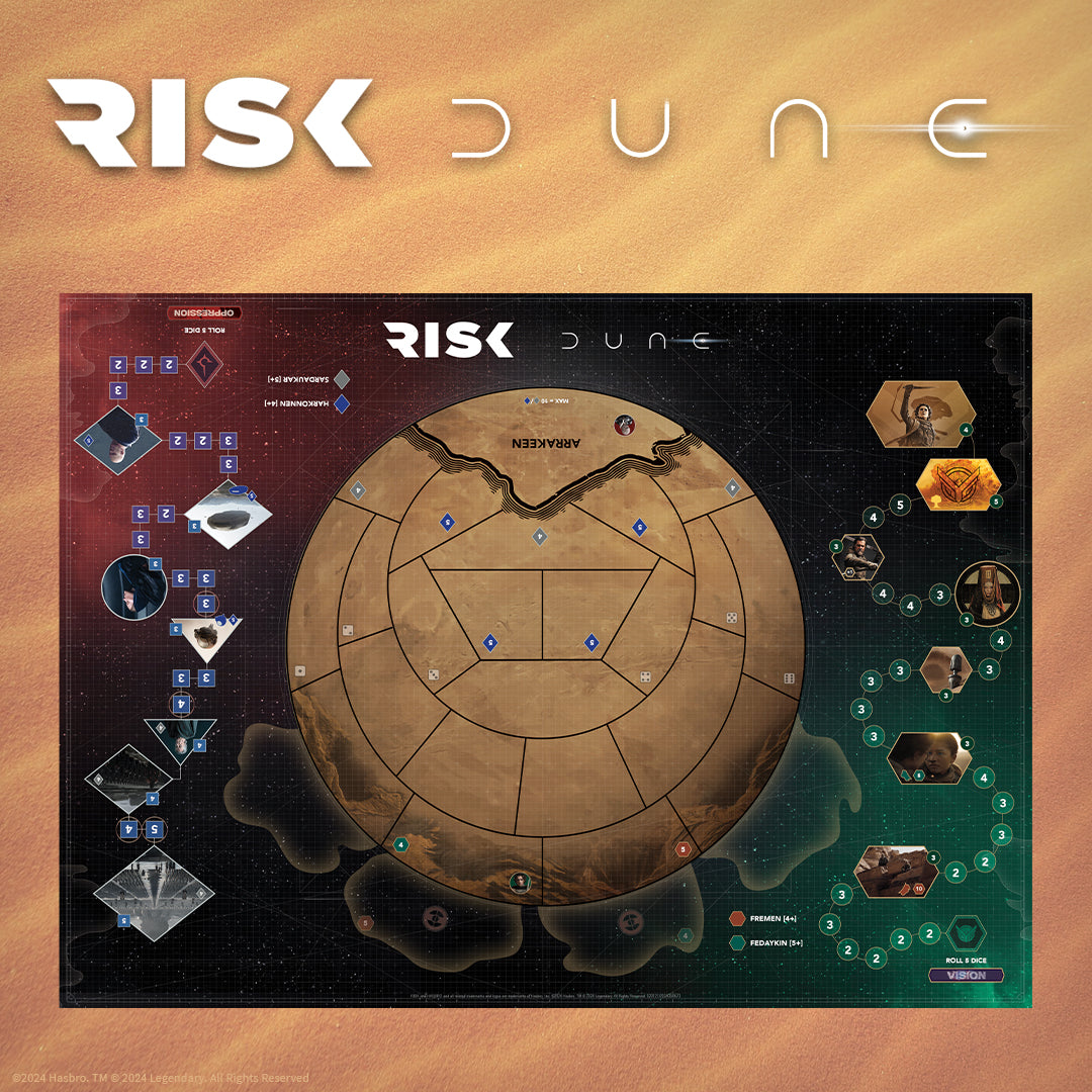 RISK®: Dune - Trò Chơi Board Game Chiến Thuật Đối Kháng - The Op Games