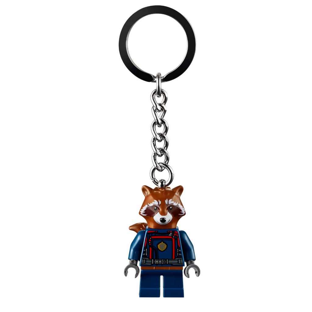 LEGO® Marvel Rocket Raccoon Keyring - Móc Khóa Siêu Anh Hùng Marvel LEGO 854296 - Hình ảnh chi tiết 2