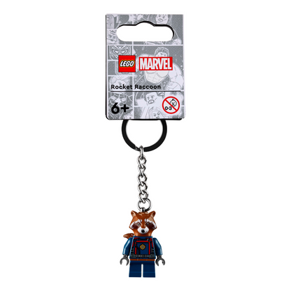 LEGO® Marvel Rocket Raccoon Keyring - Móc Khóa Siêu Anh Hùng Marvel LEGO 854296 - Hình ảnh sản phẩm